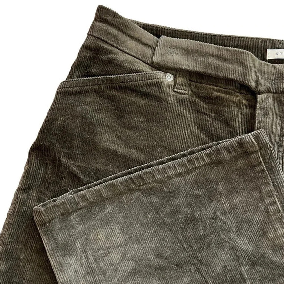 Jones New York Sport Brown Corduroy Pants 10 - Picture 2 of 3